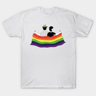 Gays take part in Pride Parade. T-Shirt
